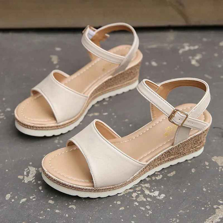 Lightweight Platform Wedge Sandals