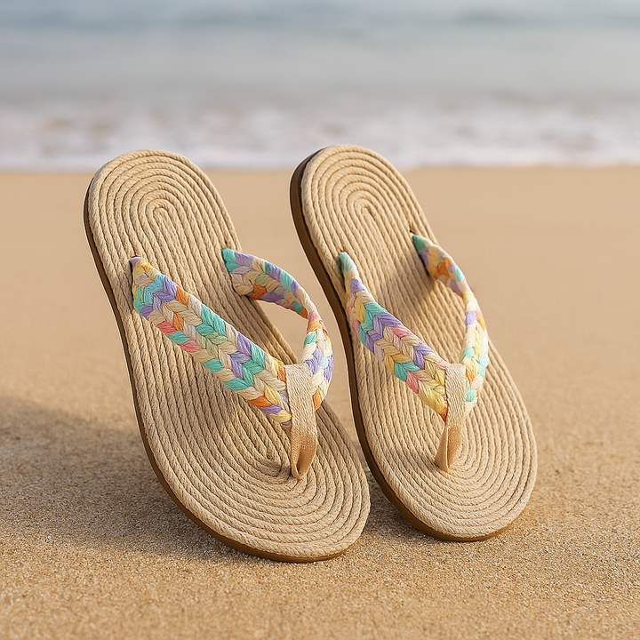 Braided Flip Flops