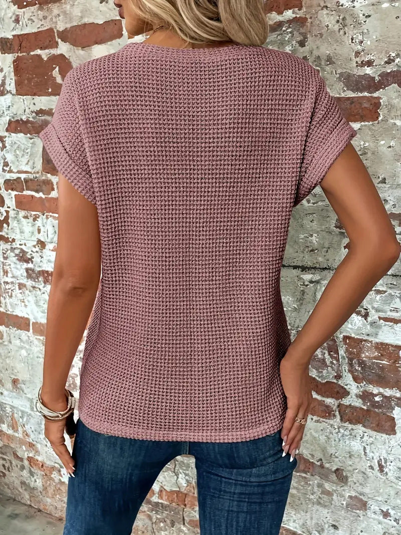 Sophie -  The Sweetheart Round Neck T-Shirt